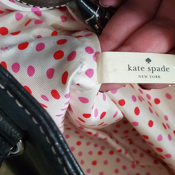 Kate Spade Cow Leather Black Bag. - Picture 12 of 15